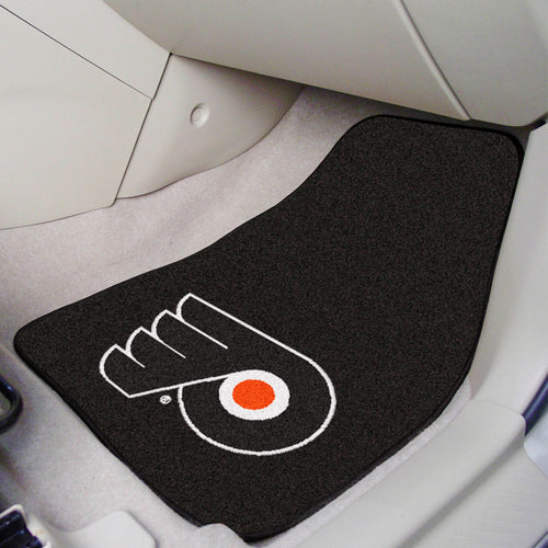 Philadelphia Flyers 2-Piece Carpet Car Mats - 18