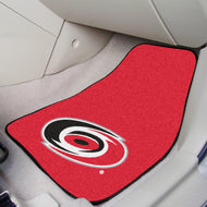 Carolina Hurricanes 2-Piece Carpet Car Mats - 18"x27"