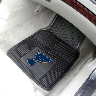  St. Louis Blues 2-Piece Vinyl Car Mats - 18