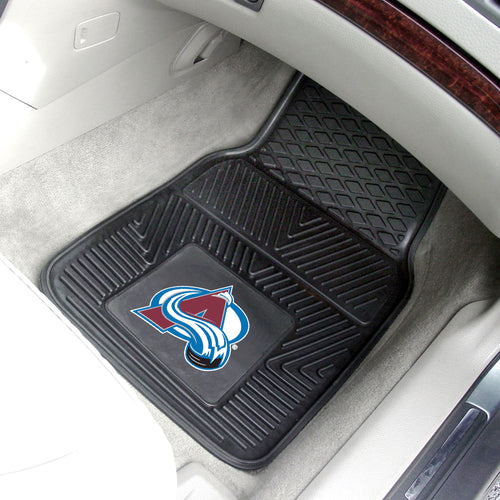 Colorado Avalanche 2-Piece Vinyl Car Mats - 18