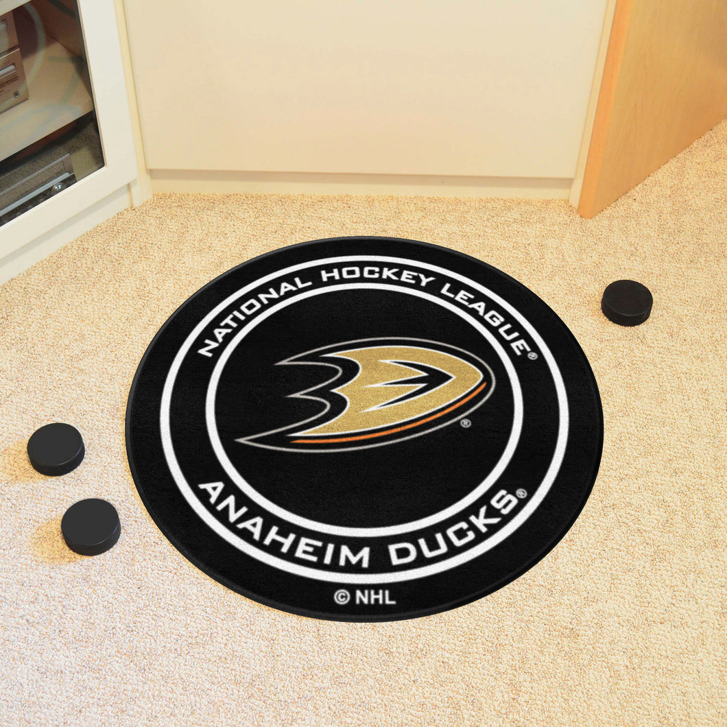 Anaheim Ducks Hockey Puck Mat - 27