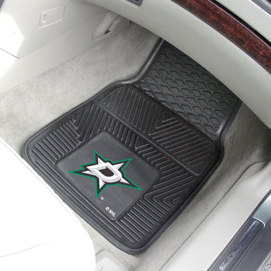 Dallas Stars 2-Piece Vinyl Car Mats - 18