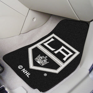 Los Angeles Kings 2-Piece Carpet Car Mats - 18"x27"