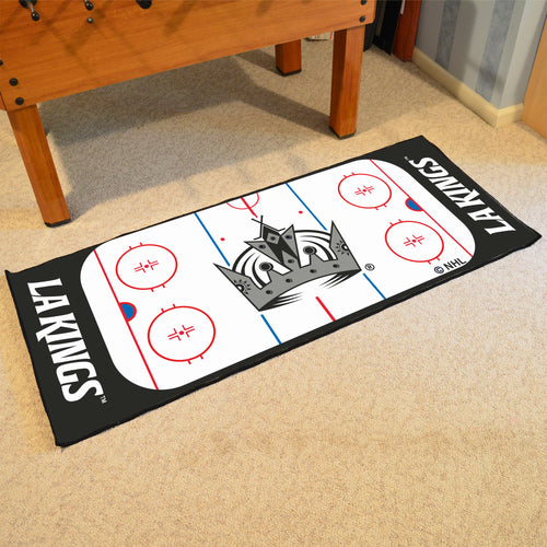 Los Angeles Kings Hockey Rink Runner Rug 72