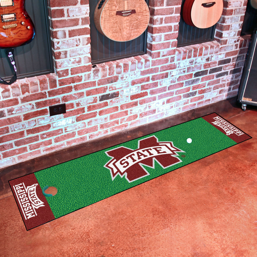 Mississippi State Bulldogs Putting Green Mat 18