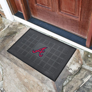 Atlanta Braves Medallion Door Mat - 19"x31"