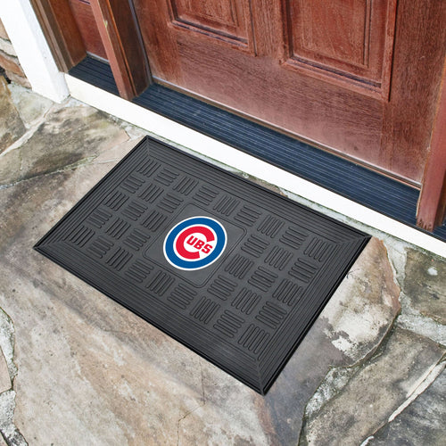 Chicago Cubs Medallion Door Mat - 19