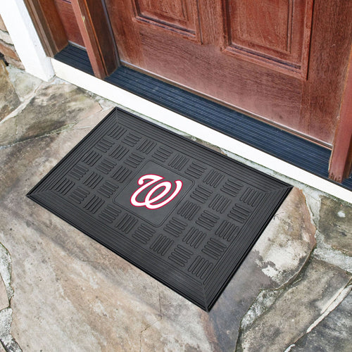 Washington Nationals Medallion Door Mat - 19