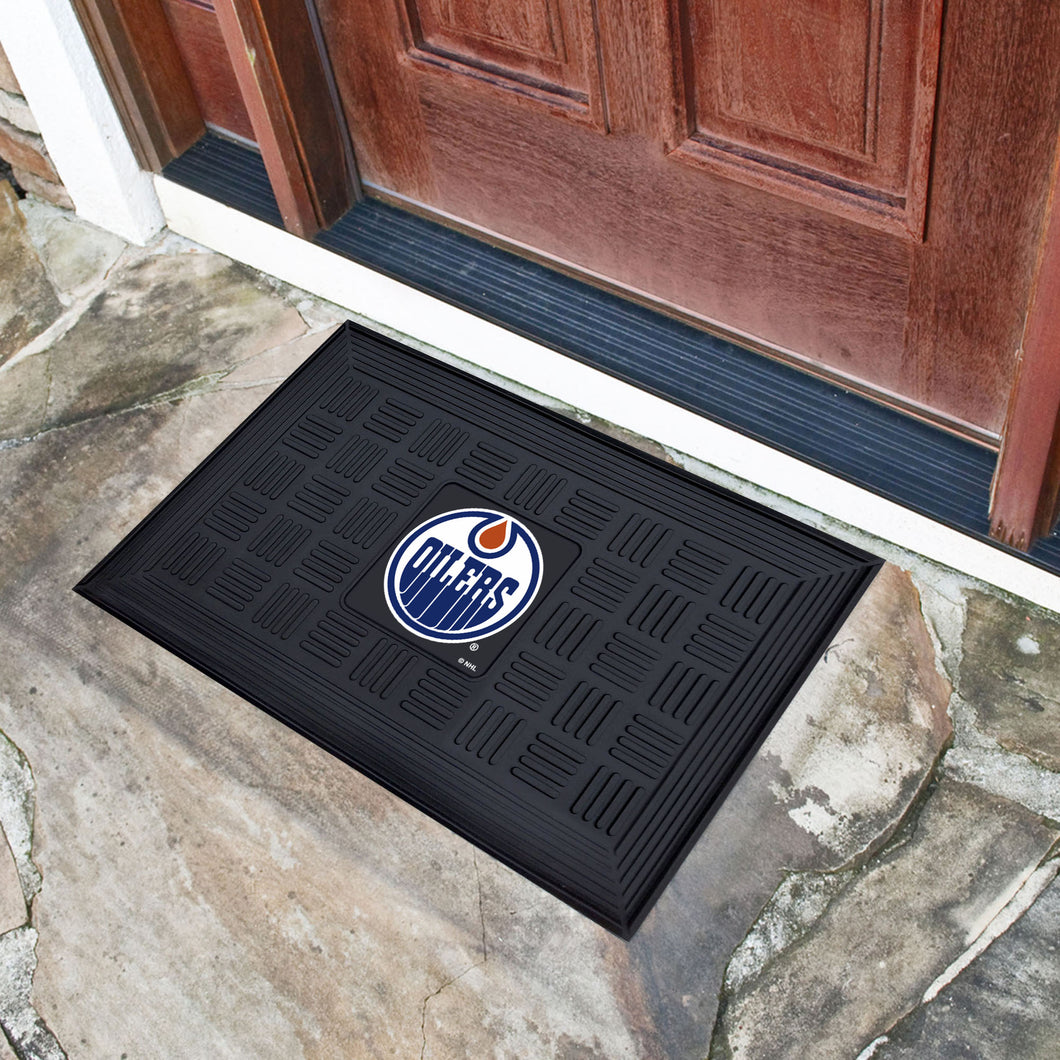 Edmonton Oilers Medallion Door Mats - 19