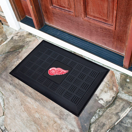 Detroit Red Wings Medallion Door Mats - 19