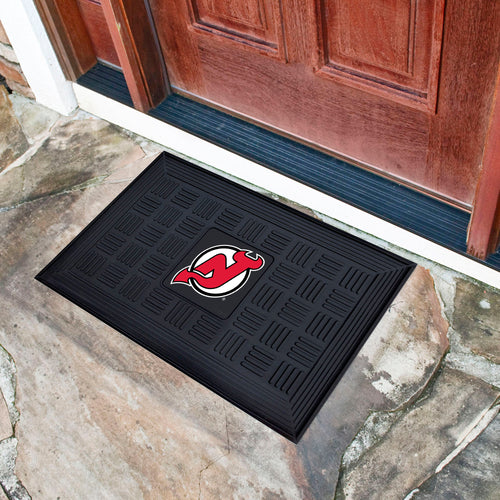 New Jersey Devils Medallion Door Mats - 19