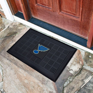 St. Louis Blues Medallion Door Mats - 19"x30"