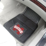 Mississippi State Bulldogs 2 Piece Vinyl Car Mats - 18"x27"