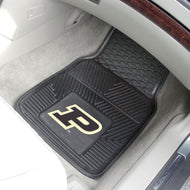 Purdue Boilersmakers 2 Piece Vinyl Car Mats - 18"x27"