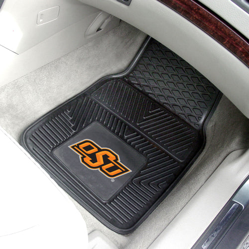 Oklahoma State Cowboys 2 Piece Vinyl Car Mats - 18