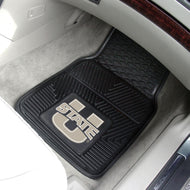 Utah State Aggies 2 Piece Vinyl Car Mats - 18"x27"