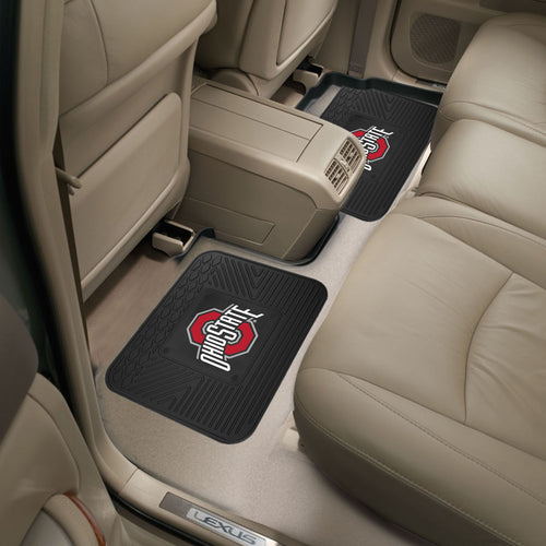 Ohio State Buckeyes 2 Piece Utility Car Mat Set
