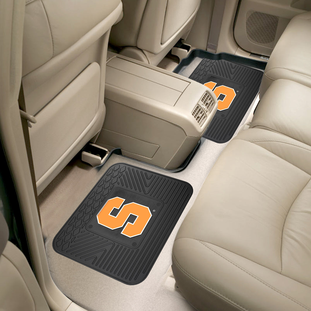 Syracuse Orange 2 Piece Utility Car Mat Set