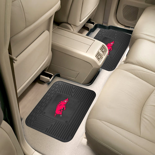 Arkansas Razorbacks 2 Piece Utility Car Mat Set