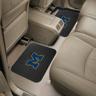 Michigan Wolverines 2 Piece Utility Car Mat Set