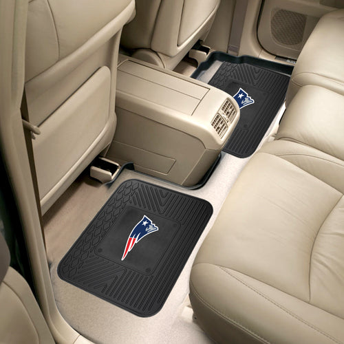 New England Patriots 2 Piece Utility Car Mat Set