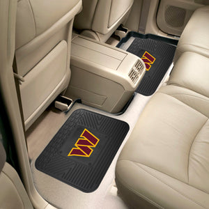 Washington Commanders 2 Piece Utility Car Mat Set