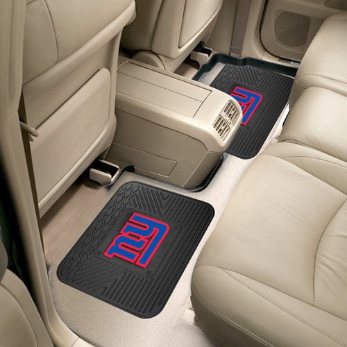 New York Giants 2 Piece Utility Car Mat Set