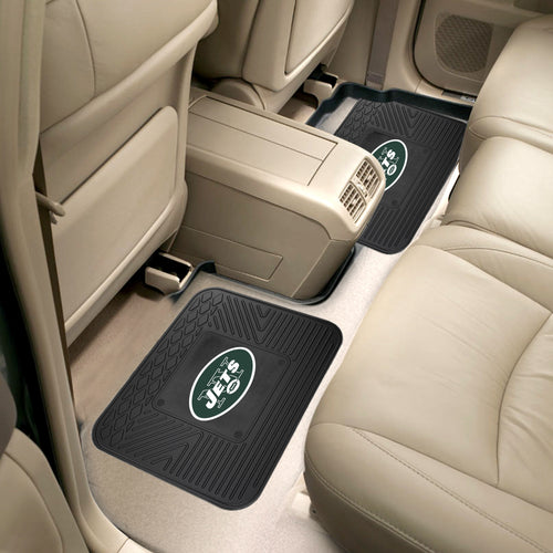 New York Jets 2 Piece Utility Car Mat Set