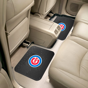 Chicago Cubs 2 Piece Utility Car Mat Set