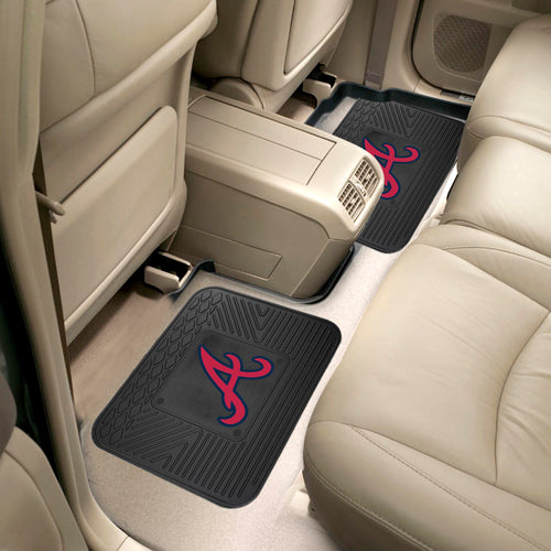 Atlanta Braves 2 Piece Utility Car Mat Set