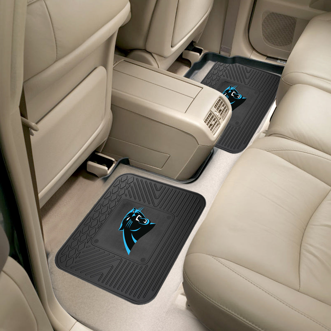 Carolina Panthers 2 Piece Utility Car Mat Set