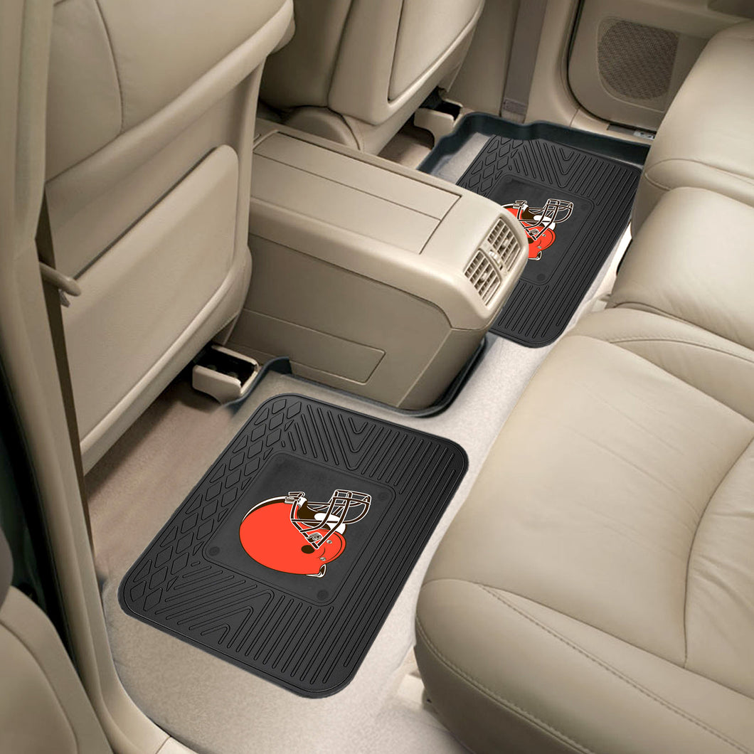 Cleveland Browns 2 Piece Utility Car Mat Set