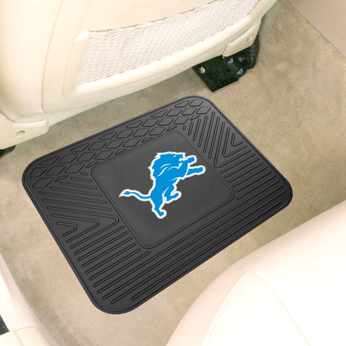 Detroit Lions 2 Piece Utility Car Mat Set