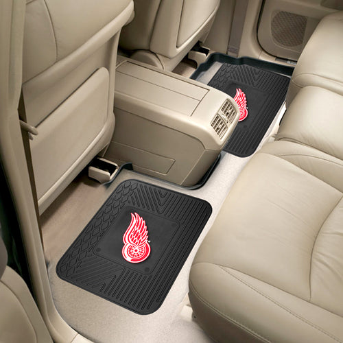 Detroit Red Wings 2 Piece Utility Car Mat Set