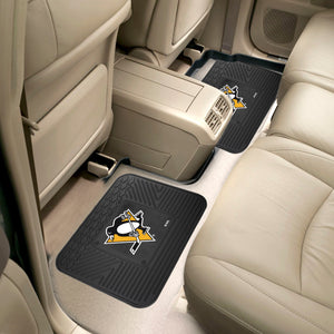 Pittsburgh Penguins 2 Piece Utility Car Mat Set