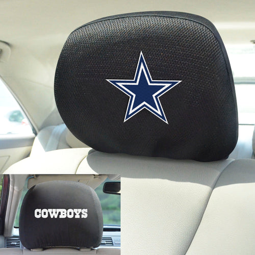 Dallas Cowboys Set of 2 Headrest Covers 