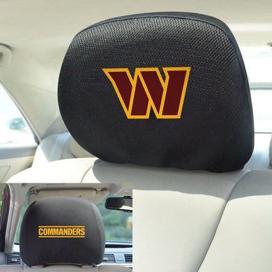 Washington Commanders Set of 2 Headrest Covers