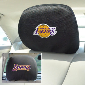 los angeles lakers head rest covers