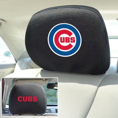 Chicago Cubs Set of 2 Headrest Covers 