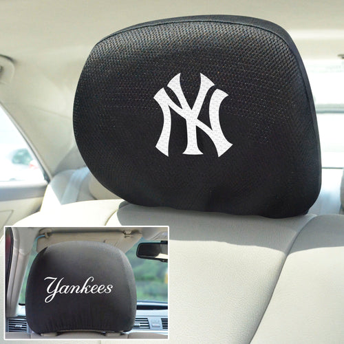 New York Yankees Set of 2 Headrest Covers 