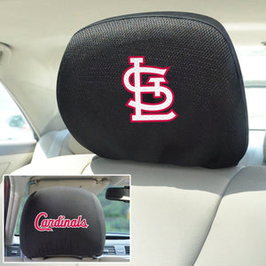St. Louis Cardinals Set of 2 Headrest Covers 