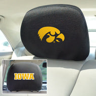 Iowa Hawkeyes Set of 2 Headrest Covers