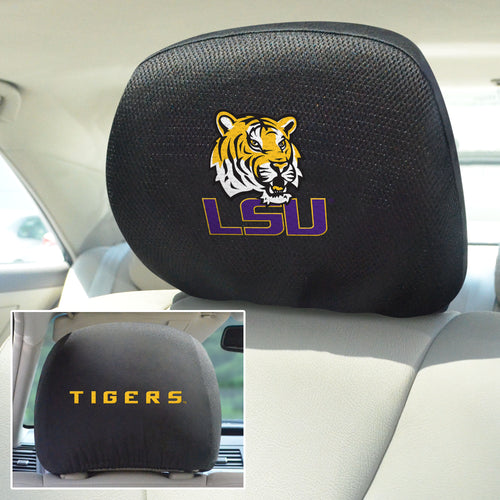 LSU Tigers Set of 2 Headrest Covers