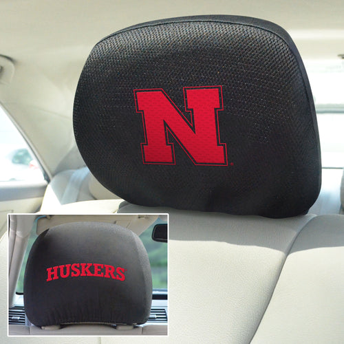 Nebraska Cornhuskers Set of 2 Headrest Covers