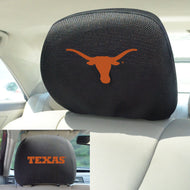 Texas Longhorns Set of 2 Headrest Covers