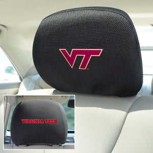 Virginia Tech Hokies Set of 2 Headrest Covers