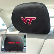 Virginia Tech Hokies Set of 2 Headrest Covers