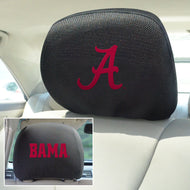 Alabama Crimson Tide Set of 2 Headrest Covers