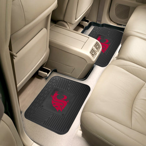 Washington State Cougars 2 Piece Utility Car Mat Set