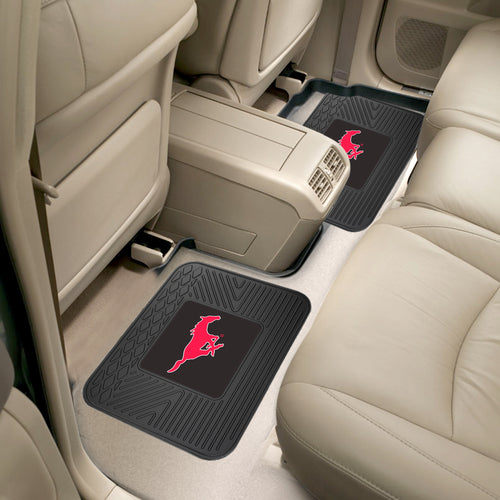 SMU Mustangs 2 Piece Utility Car Mat Set
